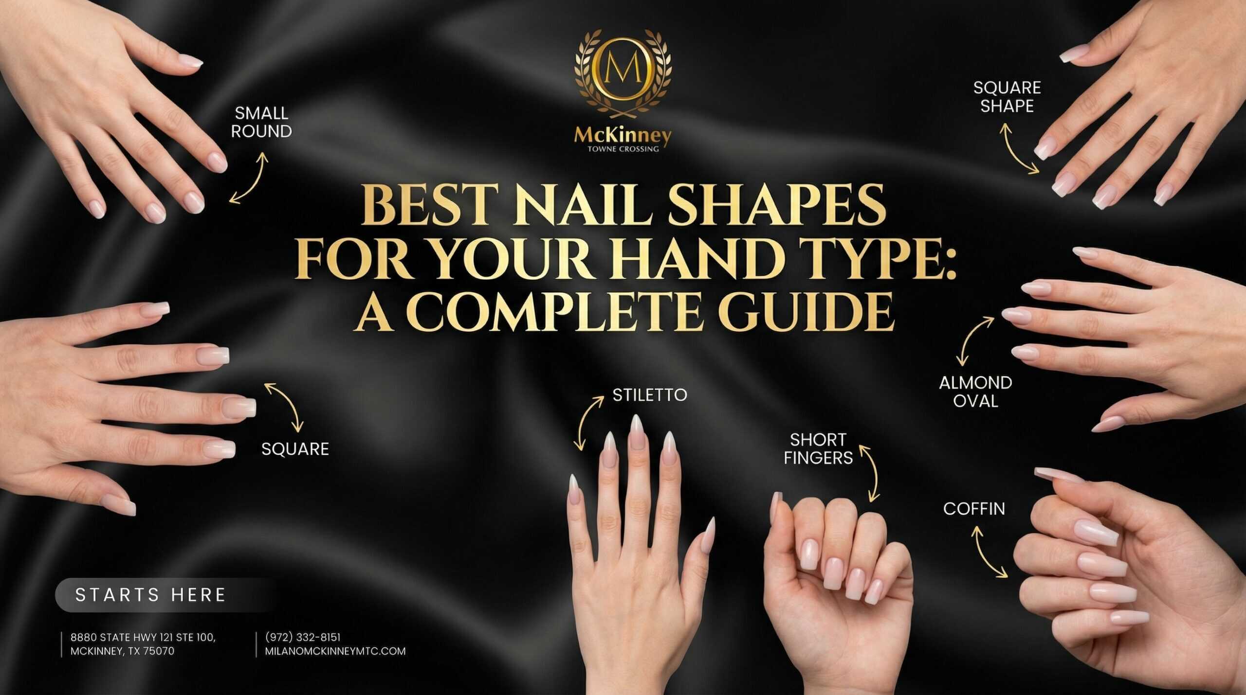 Best Nail Shapes for Your Hand Type A Complete Guide