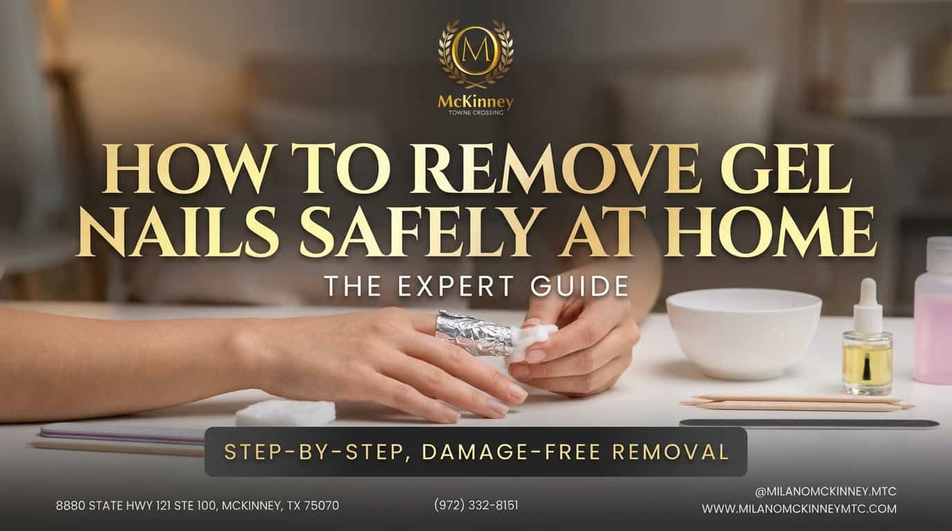 How to Remove Gel Nails Safely at Home